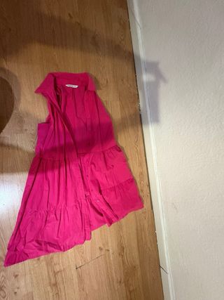 Vestido Stradivarius rosa - Talla M