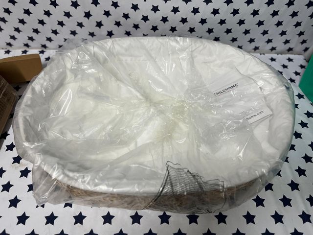 Cesta cambiador Childhome, fibra natural