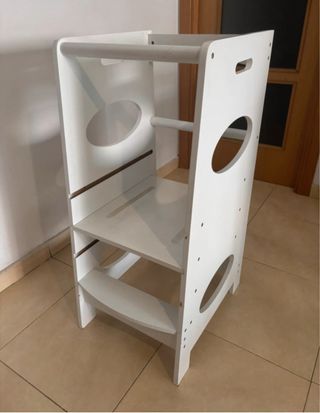 Torre aprendizaje HOMCOM blanca