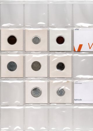 8 Monedas Alemania Imp. y RD Alemania