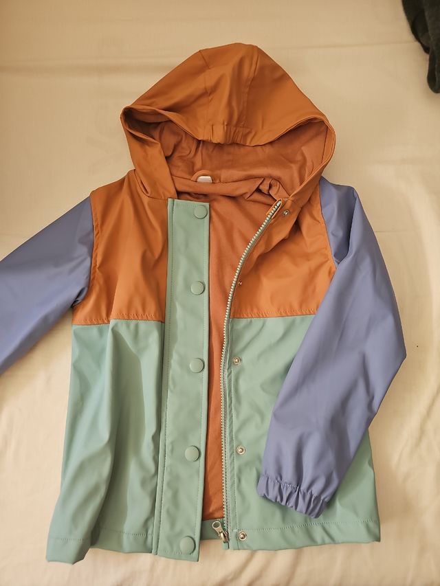 Chubasquero niño 122cm - multicolor