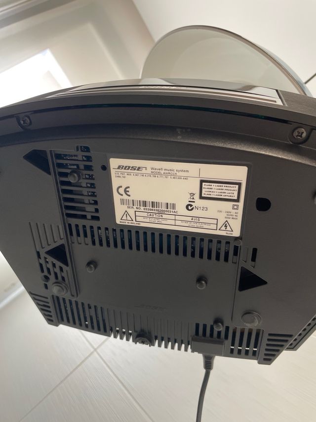 Bose Wave Music System AW RCC5 - Negro