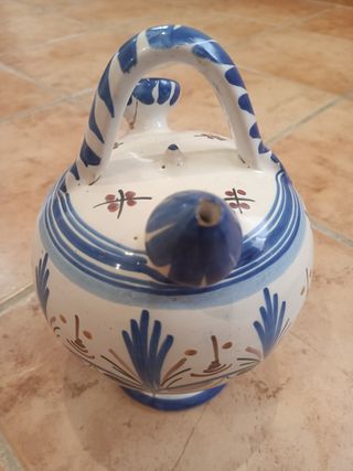 Botijo Cerámica pintado a mano (tara)