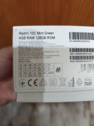 Xiaomi Redmi 10C - Smartphone