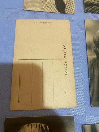 Coleccion tarjeta postal actores vintage