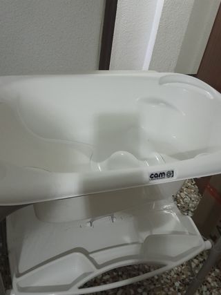 Bañera bebé cambiador