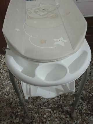 Bañera bebé cambiador