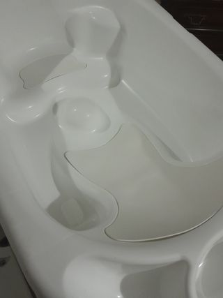 Bañera bebé cambiador