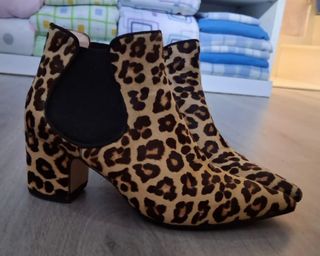 Botines leopardo -talla 38