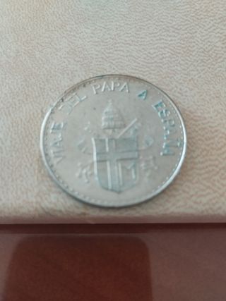 Moneda Papa a España
