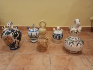 5 Botijos de cerámica. Precio individual o lote