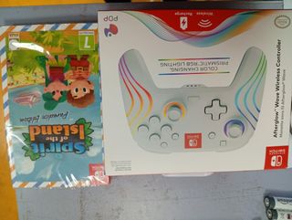 Mando inalámbrico Switch + juego Spirit Island 