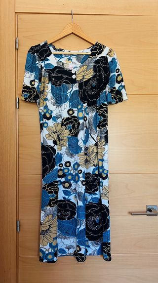Vestido midi floral Vania talla M