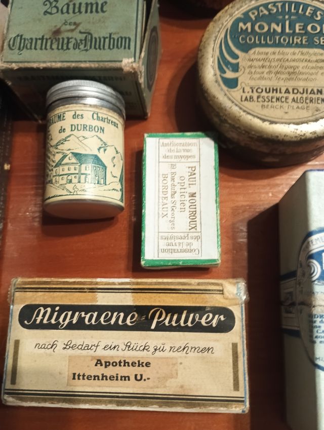 11 scatole antiche da collezione