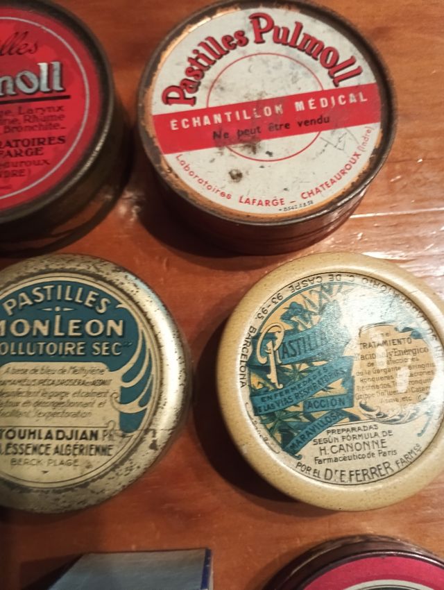 11 scatole antiche da collezione