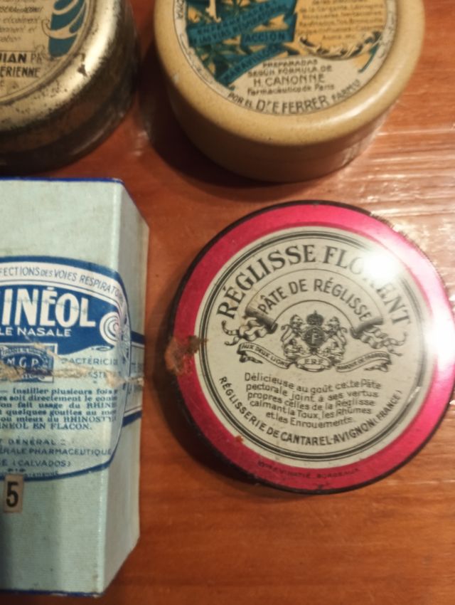 11 scatole antiche da collezione