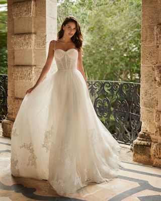 Vestido novia Aire Barcelona talla 38