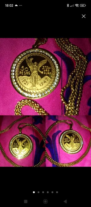 Joyas doradas - Collares y reloj