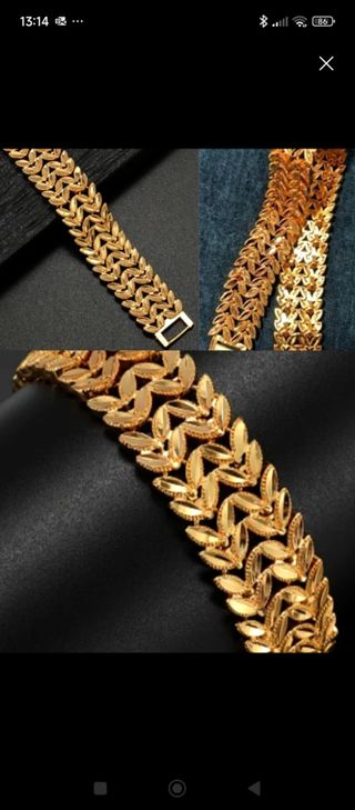 Joyas doradas - Collares y reloj