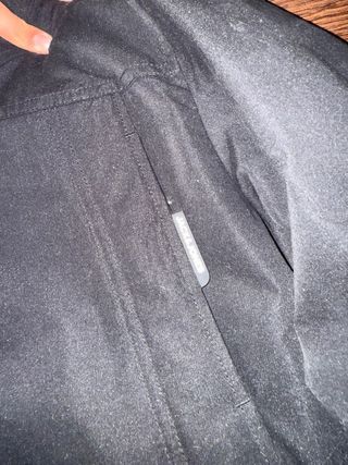 Abrigo negro jack and jones