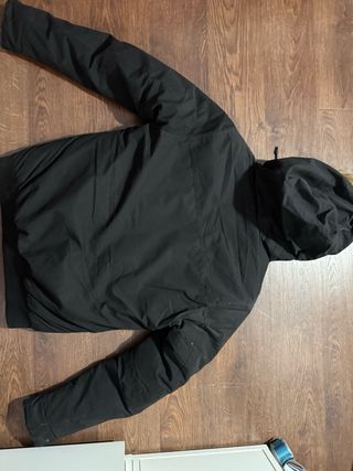 Abrigo negro jack and jones