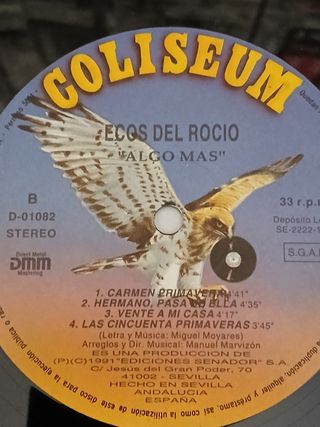 LP Ecos del Rocío - Algo Más