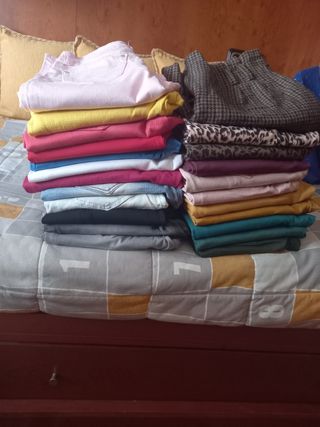 Pantalones mujer tallas 40 y 42 por menos de 5 eur