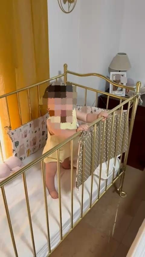 Cuna Bebe Clásica con complementos 