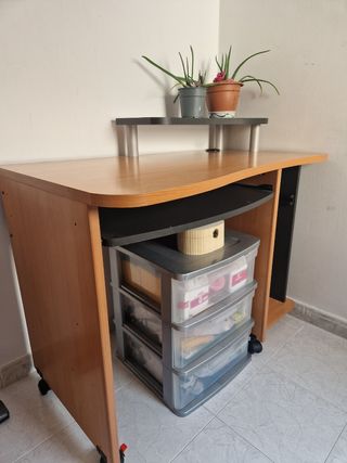 Escritorio madera 100x60x50cm