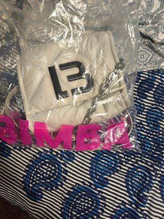 Bolso Bimba y Lola blanco