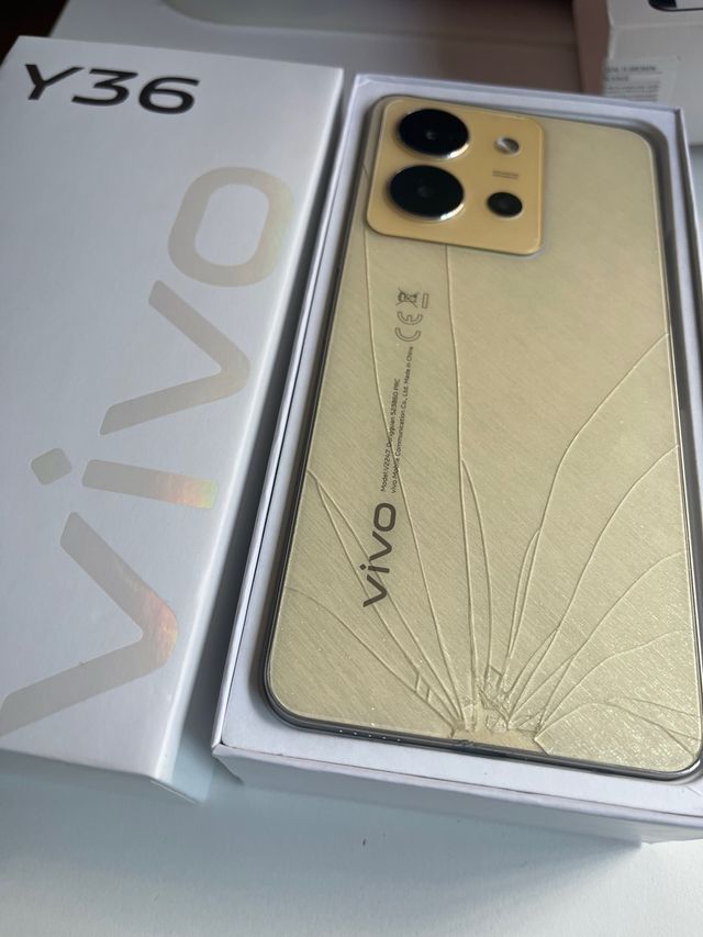 Vivo Y36 Dorado - telemóvel