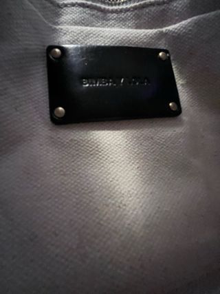 Bolso Bimba y Lola - Negro, Naranja y Blanco 