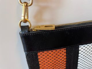 Bolso Bimba y Lola - Negro, Naranja y Blanco 