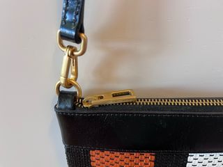 Bolso Bimba y Lola - Negro, Naranja y Blanco 