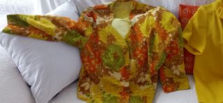 Chaqueta y blusa vintage