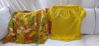 Chaqueta y blusa vintage
