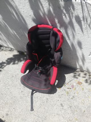 Silla coche niño - roja y negra