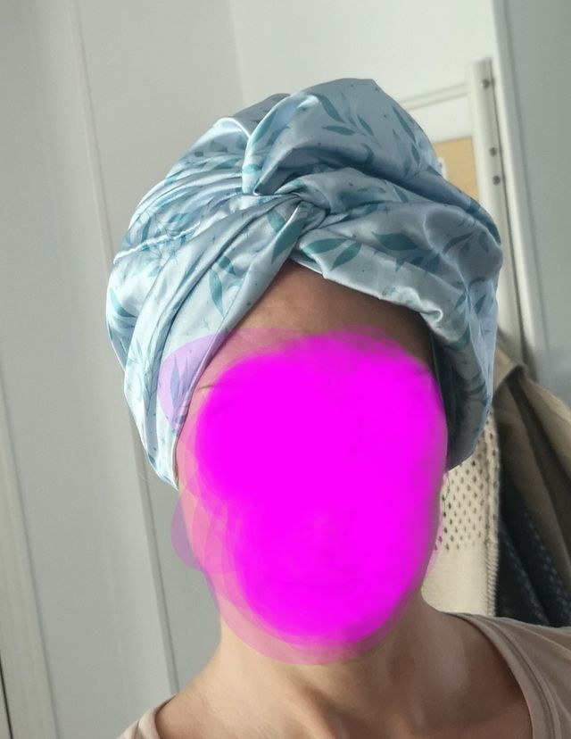 Turbante pelo Ale-Hop azul