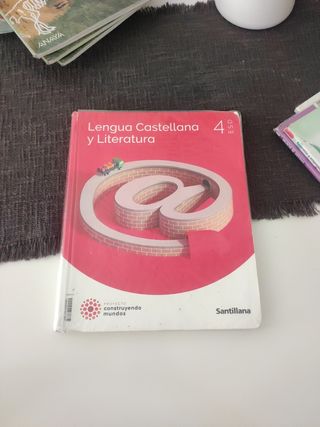 LENGUA Y LITERATURA 4 ESO CONSTRUYENDO MUNDOS