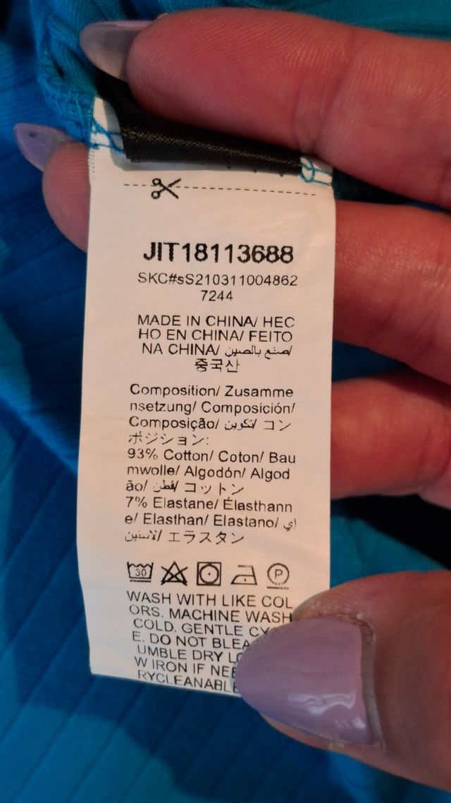 Vestido Shein turquesa - Talla S