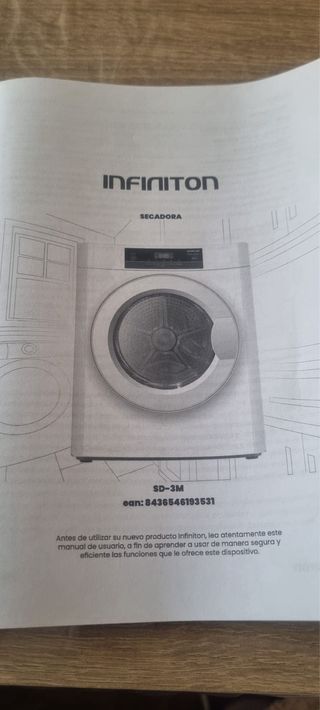 Secadora Infiniton 3kg - Blanca