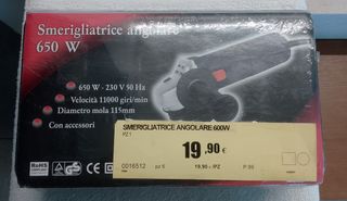 Smerigliatrice Angolare 650W