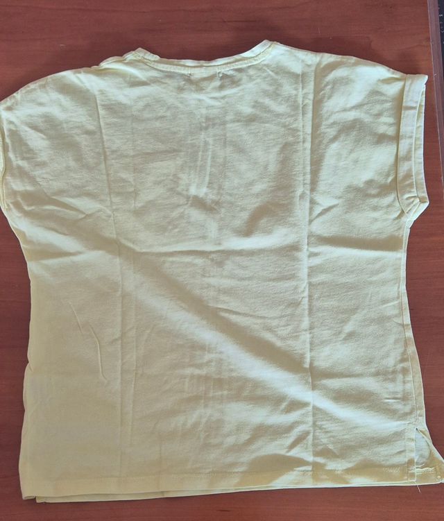 Camiseta Zara amarilla - Talla S