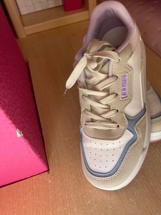 Zapatillas New Youth beige-azul