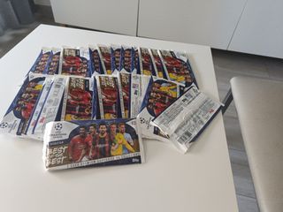 Sobres cromos Champions League