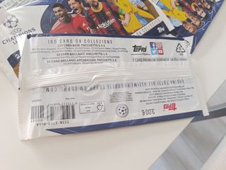 Sobres cromos Champions League