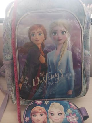 Mochila Frozen y estuche