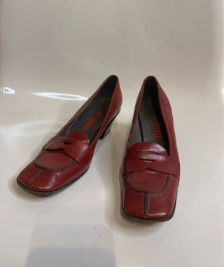 Zapatos Miu Miu - Tacones Rojos