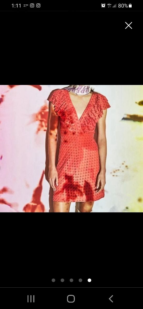 Vestido coral Highly Preppy