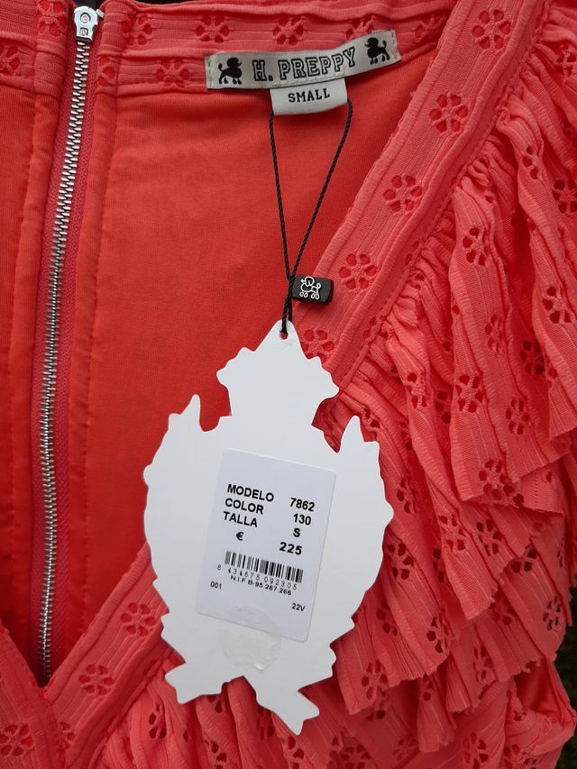 Vestido coral Highly Preppy